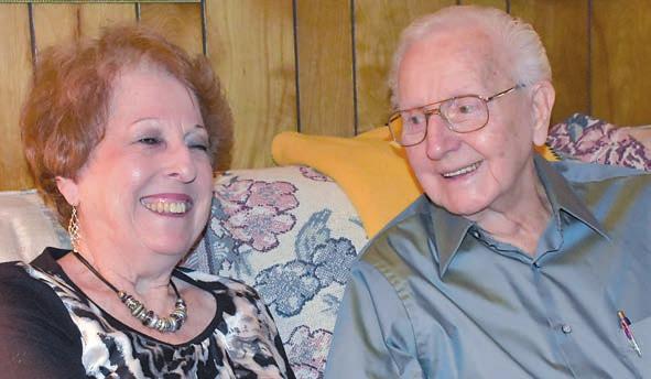 February 16, 2018 3 Faith cornerstone for couple married 67 years By Richard Meek Theirs is a story of love, born in the unlikeliest of places, and tightly knitted for more than six decades through