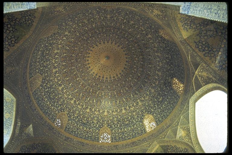 Masjid-i-Shad: 1612-37 Iran The tiled dome