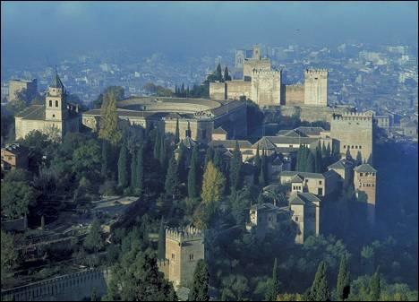 The Alhambra: 13-14 th Centuries Granada, Spain The Alhambra was a palace, a citadel, fortress, and the home of the