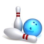 WE ARE BOWLED OVER! Last bowling results: First place went to the team of June Pillatsch, Gary Burwell, and Larry Crume. The team of Nancy Crume, Ken Scherer and Virgil Petrich came in second.