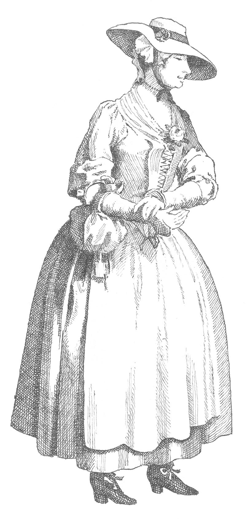 BRITISH Charlotte Browne (Broun) Illustration of Browne Charlotte Browne came to Virginia in 1755. She was with the British army. Her job was head nurse, or matron. She came with her brother.