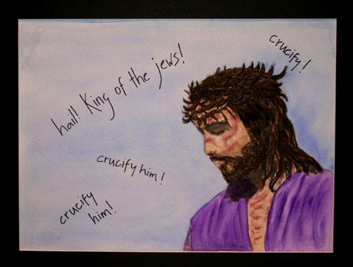 Station 6: Theme-Pain & Sorrow Jesus is Scourged and Crowned with Thorns Reflection Question: Prayer Jesus, why