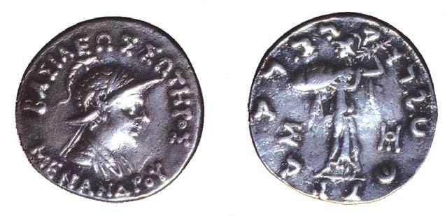 KINGS, FARMERS AND TOWNS facilitated matters. These coins contain the names of kings written in Greek and Kharosthi scripts. European scholars who could read the former compared the letters.