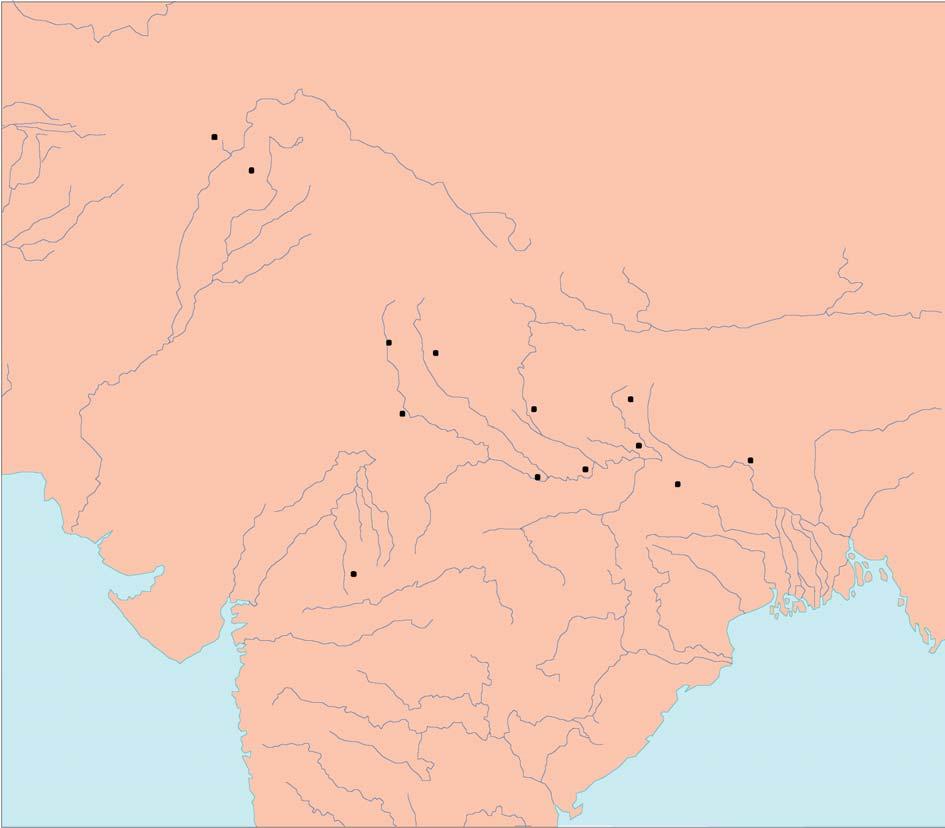 30 KAMBOJA Map 1 Early states and their capitals Pushkalavati GANDHARA Taxila Indraprastha Ahichchhatra KURU SHURASENA PANCHALA Shravasti Mathura MATSYA KOSHALA KASHI AVANTI Kaushambi Varanasi VATSA
