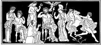 Greek Gods Zeus - King Hera Queen/Marriage Athena - Wisdom Hermes - messenger Hades - Underworld Ares- War Poseidon - Sea