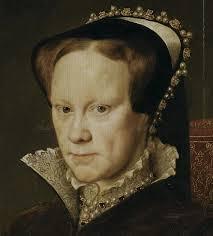 becomes queen Mary dies; Elizabeth I becomes