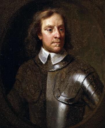 Cromwell beheads Charles I Westminster