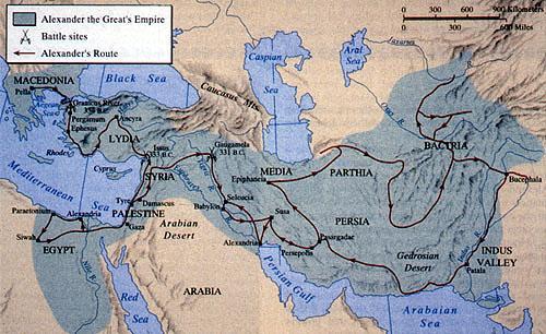 War Path of Alexander the Great