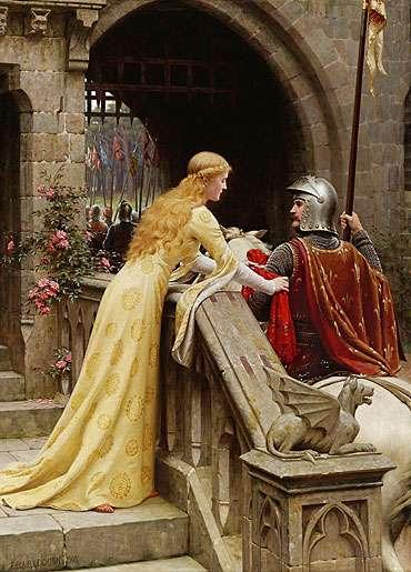 Knights supposedly lived according to standards of chivalry which