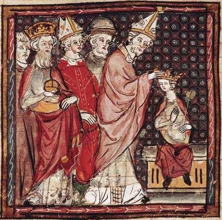 Charlemagne s Heir A year before Charlemagne s death, in 814, he crowned his only surviving