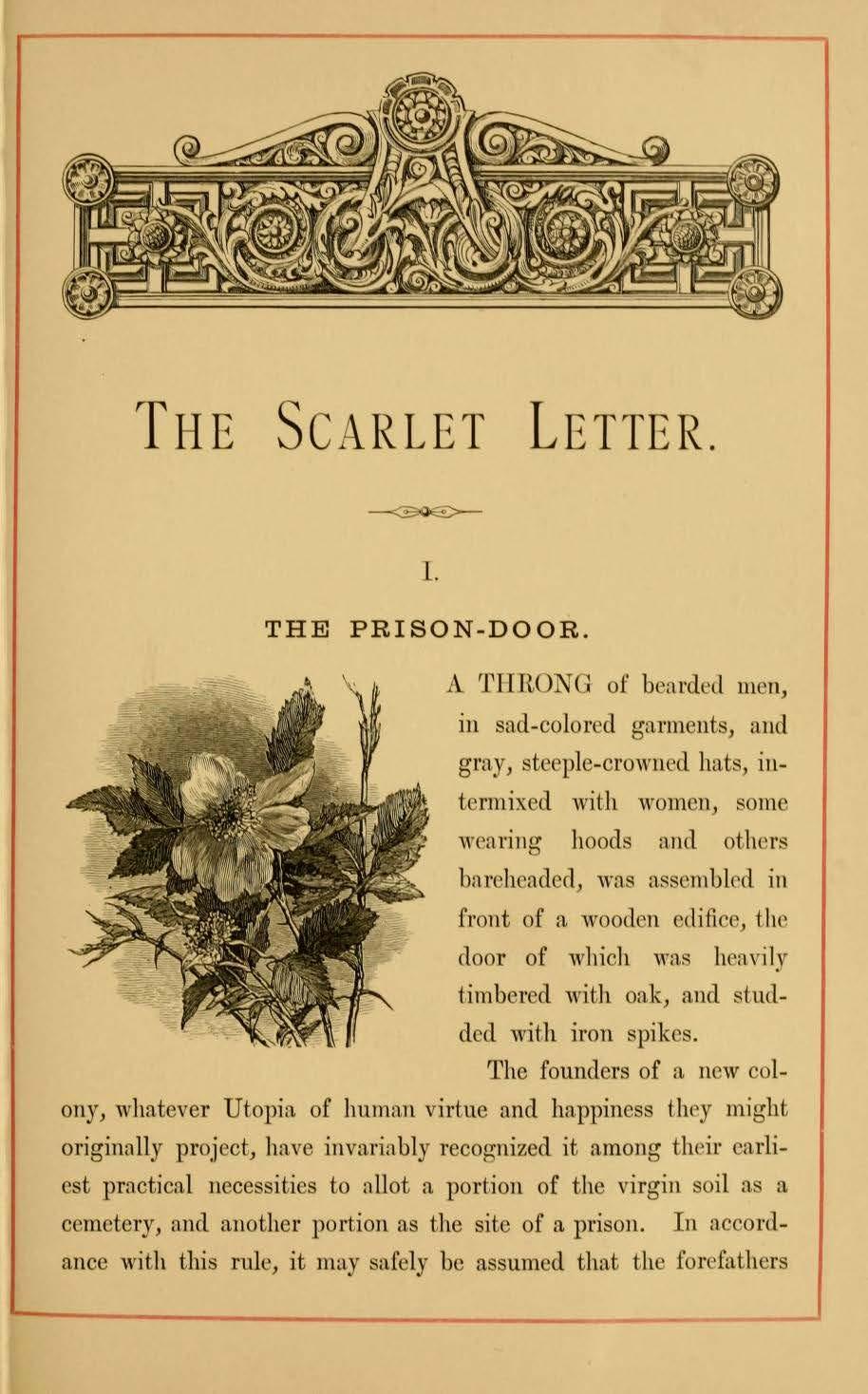 Written by Nathaniel Hawthorne and published in 1850 Considered the first psychological novel and first truly American novel Deals with treatment of