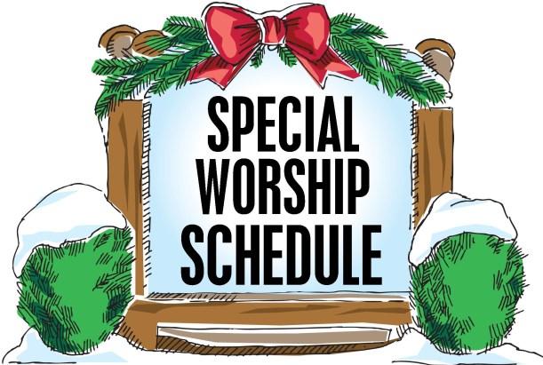 IN THIS ISSUE December 24, Christmas Eve 7:00 p.m. and 11:00 p.m. December 25, 2016 10:00 a.m. Combined Service January 1, 2017 10:00 a.m. Combined Service From Pastor Laherty... Pg.