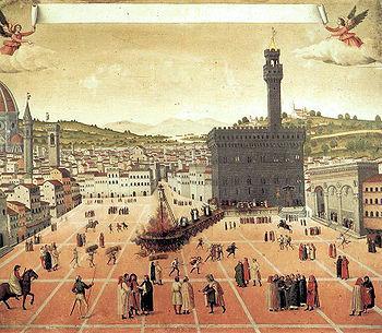 The Rise of Florence (Italy) Was a wealthy center of major trade center during the Middle Ages and Crusades vast amount of trading, gave rise to a powerful merchant class believed in