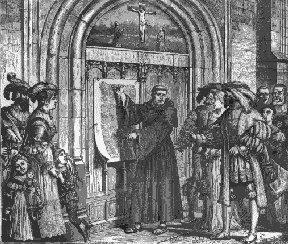 The 95 Theses Wrote opposing the sale of indulgences, or pardons for sins.
