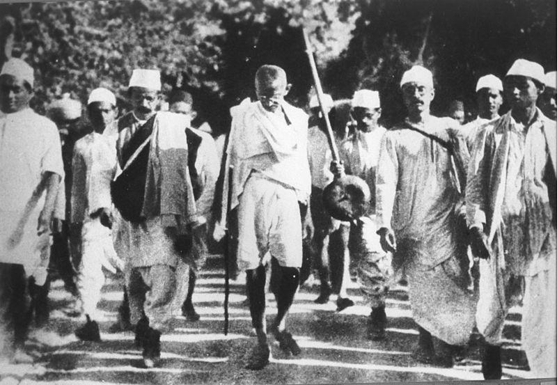 THE SALT MARCH In 1930, Gandhi organized the Salt March in protest of the Salt Acts.