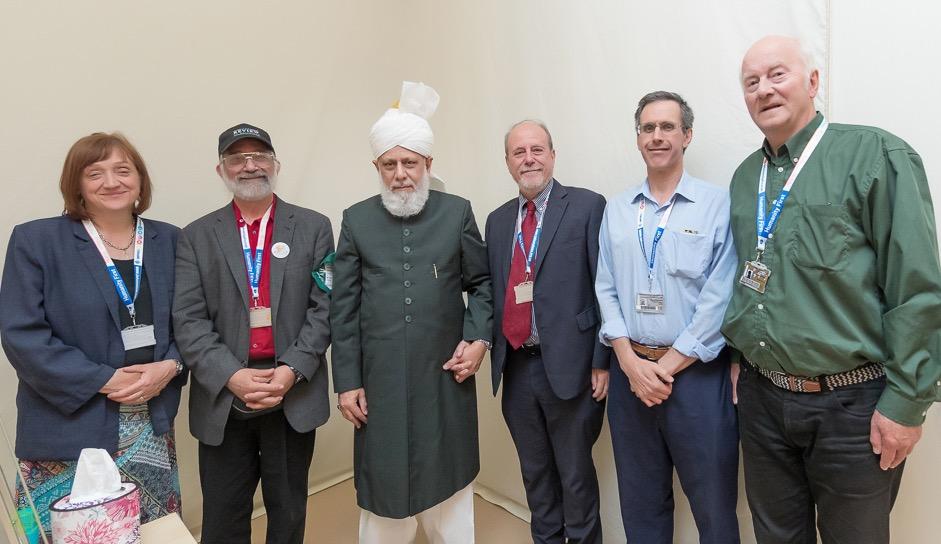 Huzoor smiled and it was apparent that he was pleased that the Western academic had seen first-hand the intelligence and high educational standards of Ahmadi women.