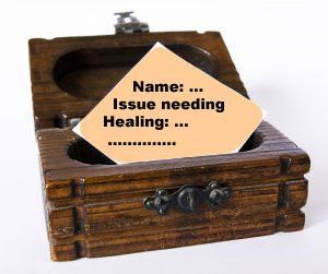 all the cards in the box and send distant Reiki energy to all the people in it, all at once, to help them heal.