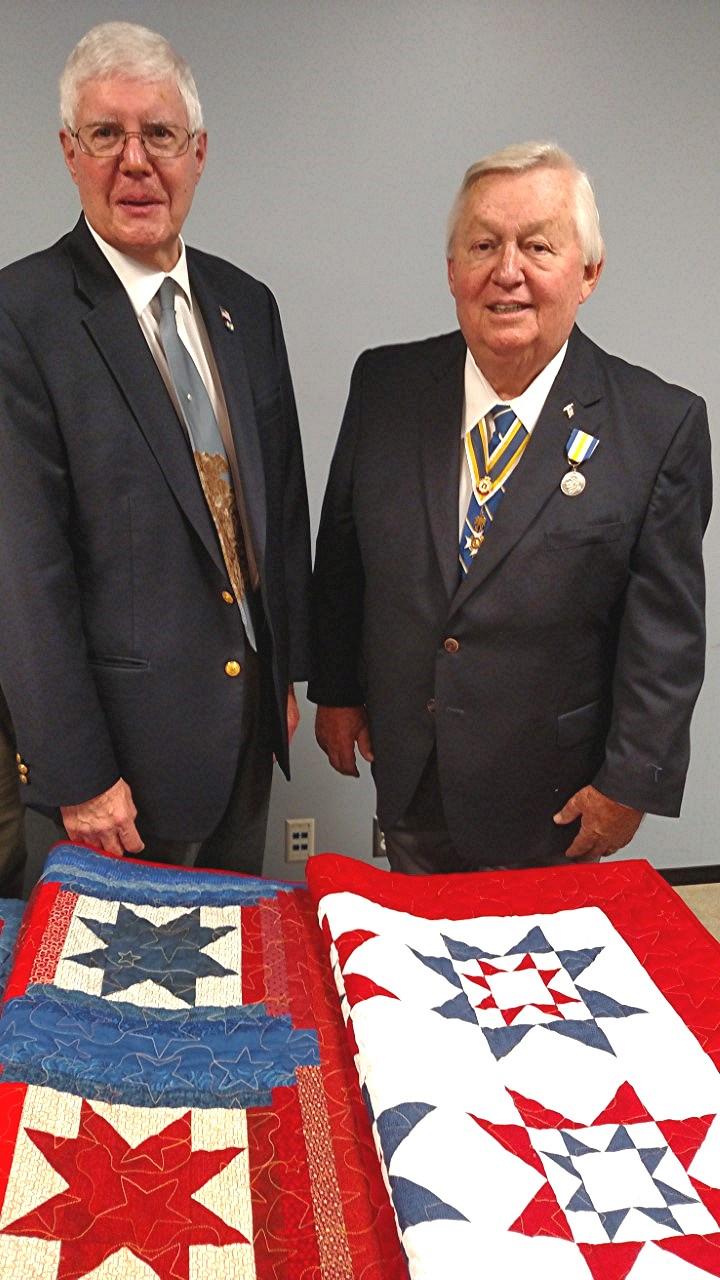 The Mid-Missouri Quilts of Valor organization creates quilts for military veterans.