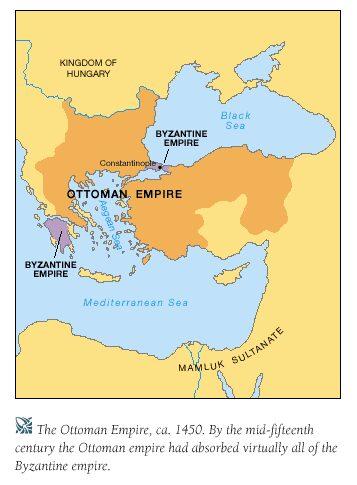 Whatever happen to the Byzantines? The Byzantine Empire collapsed in 1453 at the hands of Ottoman Turks.