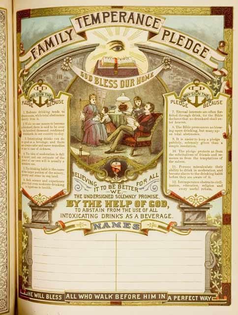 Women s Christian Temperance Union - Alcohol abuse was common, which many