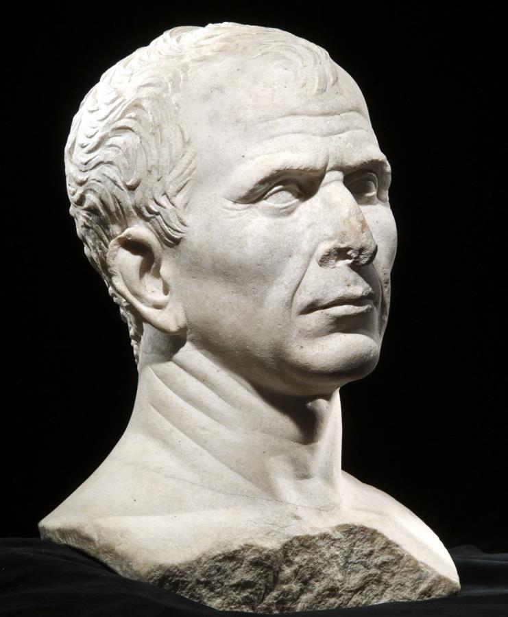Julius Caesar Born in 100 BCE, Julius Caesar was part of an old Roman family.