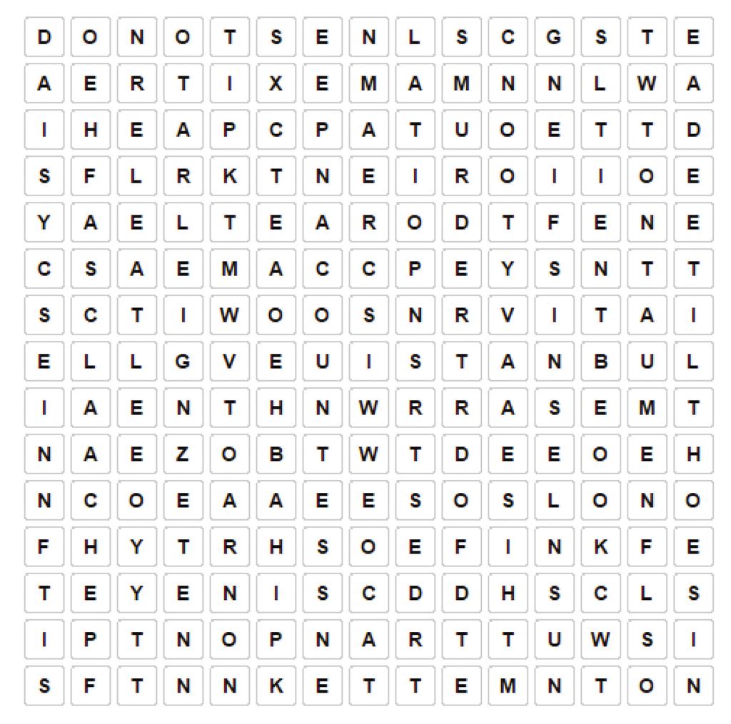 ORIENT EXPRESS WORDSEARCH Daisy? Hazel? said my father from next door. How are you, girls? Very well, Mr Wong! Daisy called back, winking at me. We ve just solved a rather important clue.