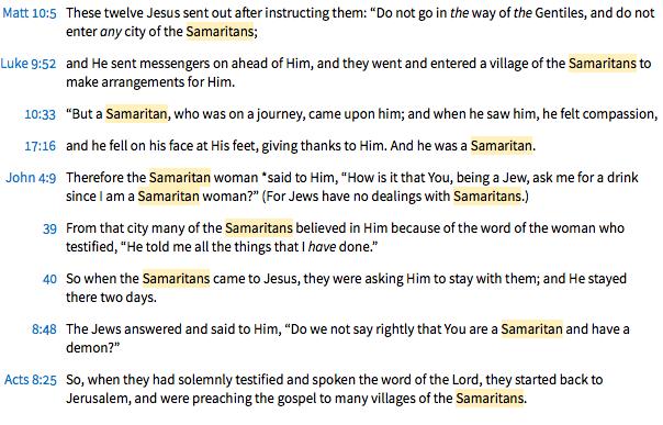 Samaritans From