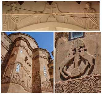 early 11 th century, Haghbat Monastery, Armenia; d) Saint Thomas Cross, Kottayam Valiyapalli Church, Kerala, India; e) A rock-relief Nestorian Cross at Anuradhapura, Sri Lanka.