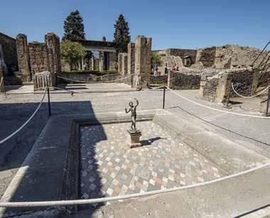 Water for Pleasure in Domestic Space At the House of the Faun in Pompeii, a pool with a faun