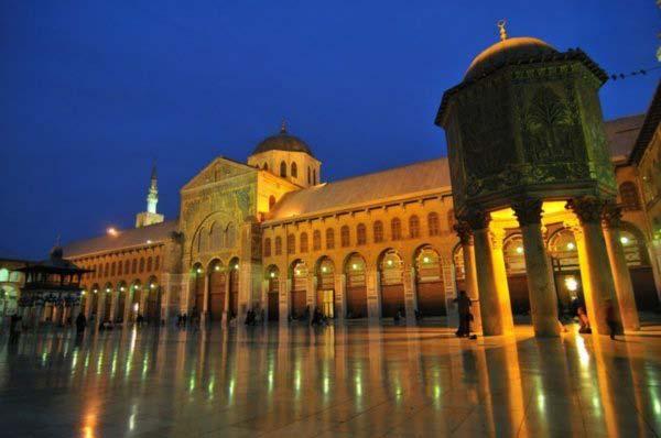 Umayyad Mosque in Damascus.