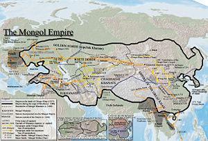 enter the Middle East 1216 the Mongols swarm out of Central Asia Seljuk