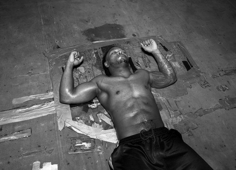 Dquan Morgan, who is 26 and had a 3-2 record as professional light heavyweight at the time of this photograph, trains at Johnny Gant s Art of Boxing Center in Atlanta.