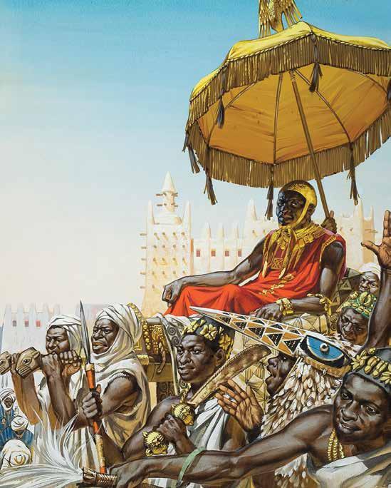 CHAPTER 6: Mansa Musa and His Pilgrimage 1324: During his pilgrimage to and from Mecca, Mansa Musa lavished gold upon many