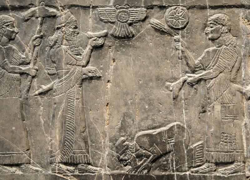 The Assyrians Assyrian relief showing