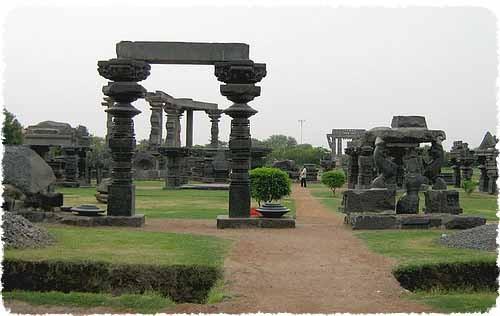 MOTHER EARTH temple and warangal ruins Situated in the city of Warangal, we will visit one of the most
