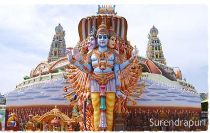 SURENDRAPURI Surendrapuri Temple Complex is a well-known, mythological museum and