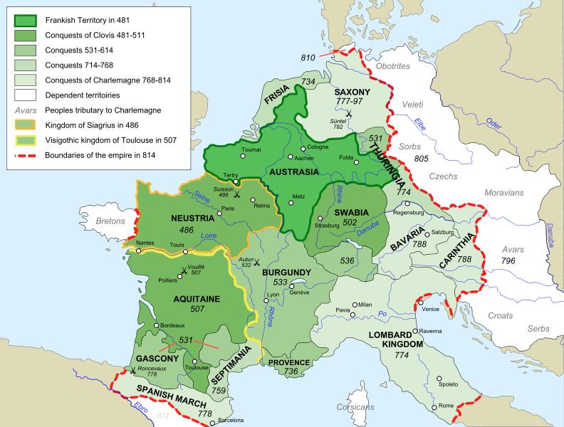 Charlemagne Charles the Great Determined to unite the different kingdoms of Europe. Starting in 774 he embarked on over 50 military campaigns.