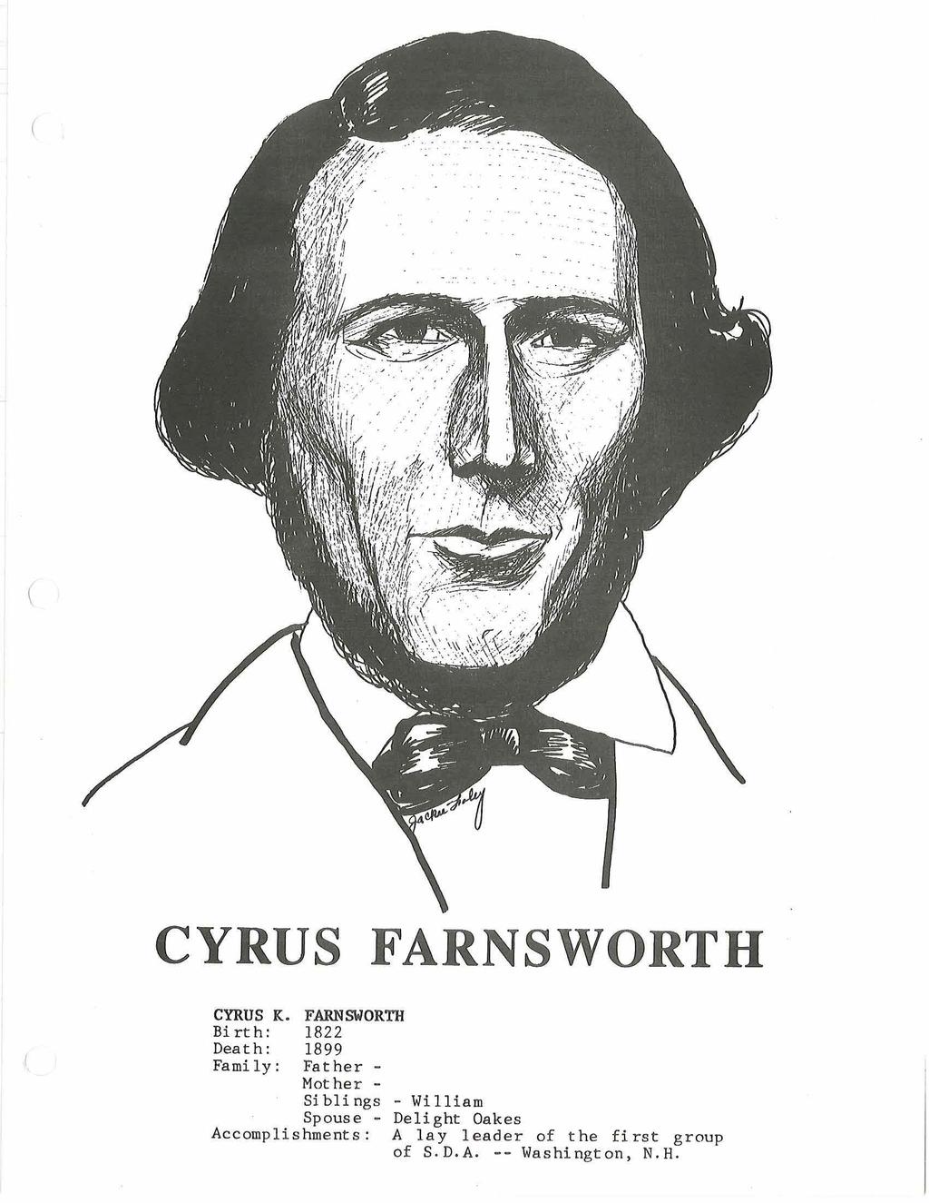 CYRUS FARNSWORTH CYRUS K.