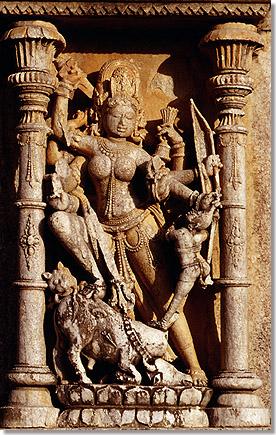 Durga Slaying the Buffalo Ambika Mata