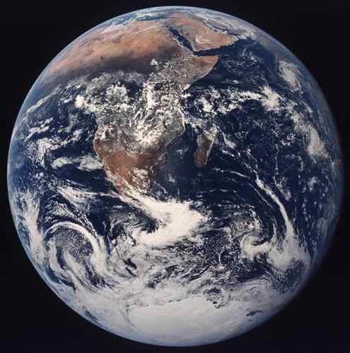 This pale blue dot, in Carl Sagan s words, this spinning world, is the repository of all of humanity s dreams, all human