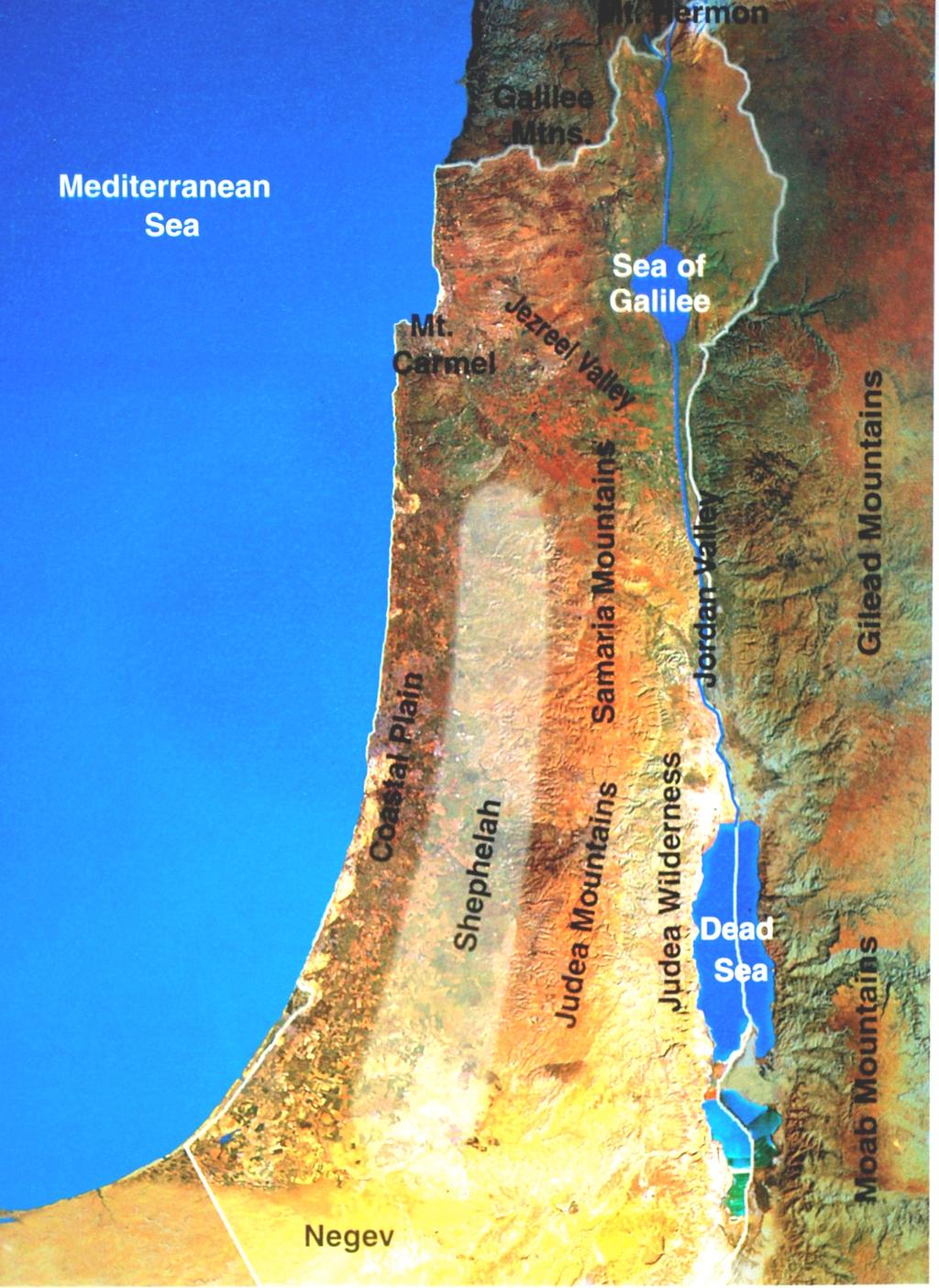31 Map of Israel