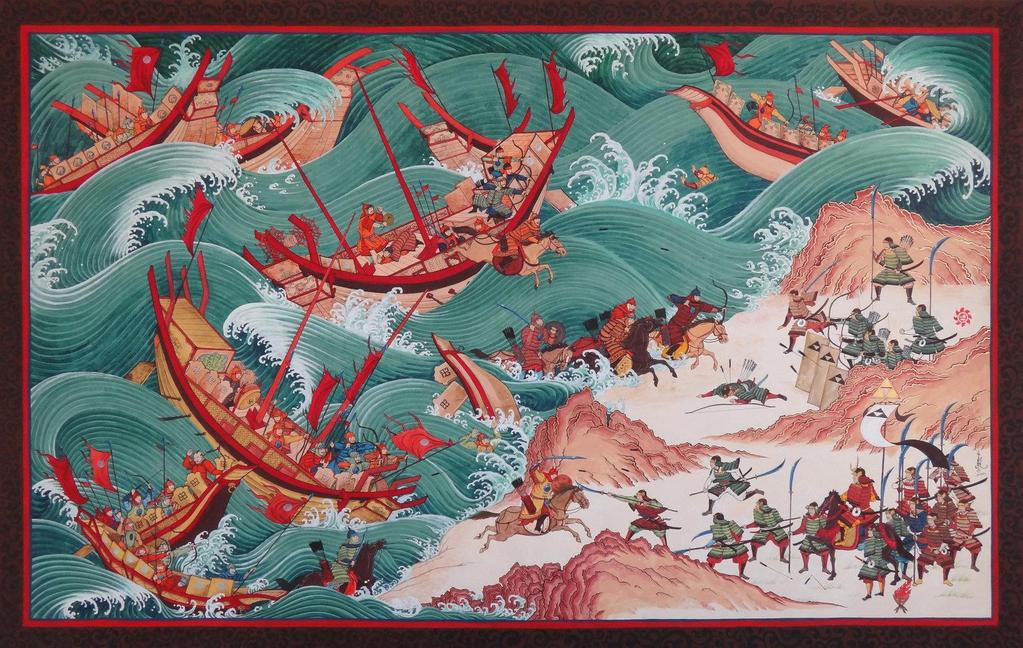 Fall of the Yuan Dynasty & Rise of the Ming Dynasty Kamikaze ( divine winds ) destroy the Mongolian navy After the failed invasion of