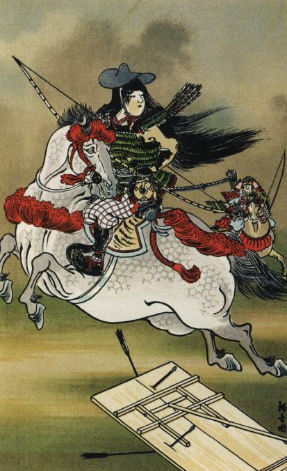 Yes, girls can be samurai, too! Some women, like Tomoe Gozen, did take part in battles alongside men.