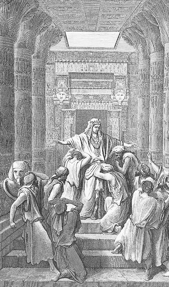 Gustave Doré, Joseph Reveals Himself to His Brothers, 1866. Joseph s sobbing was so intense that the Egyptians heard it, and this news was reported to Pharaoh himself (Gen. 45:1-2).