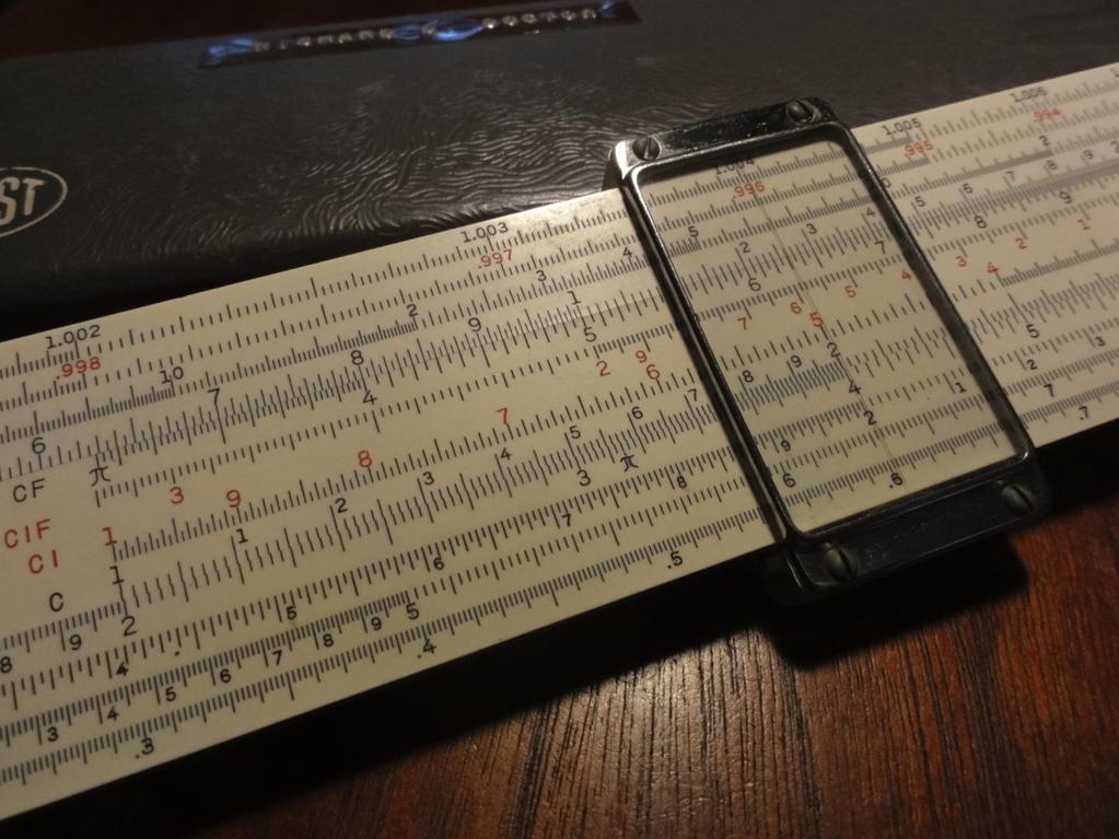 John Napier invented the slide-rule which