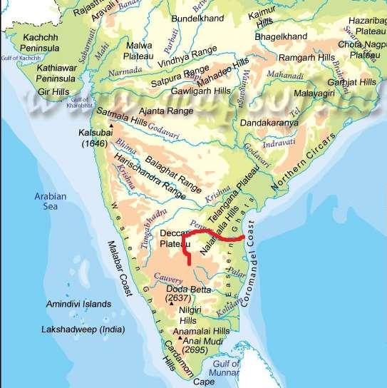 Penganga: - It originates from the Nandi Hills in Karnataka.