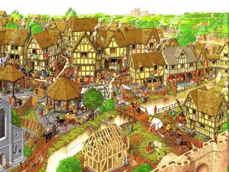 Medieval Towns: Small compared to cities like Constantinople Typical town had only about 2,000 people Grew with improved farming and increased trade People left manors for towns, challenging