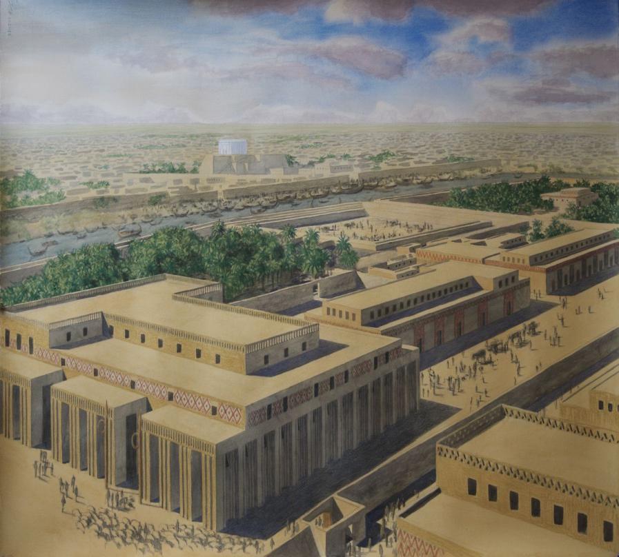Sumerian Cities Sumerian cities like Uruk, were surrounded by walls as long as 10 km with defense towers every 10 meters.