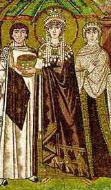 Empress Theodora Justinian s wife Theodora had a lot of power & influence in the Byzantine Empire: She met with &