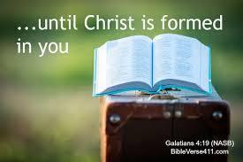 vi) It is a key to growing in Christlike character The Apostle Paul wrote, My little children, for whom I labour in birth again until Christ is formed in you, (Galatians 4:19) Spending time in God s